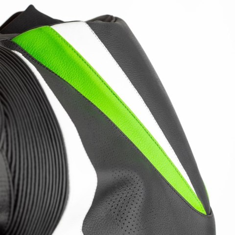 KURTKA SKÓRZANA RST TRACTECH EVO 4 CE BLACK/GREEN