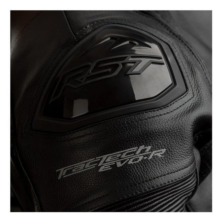 KURTKA SKÓRZANA RST TRACTECH EVO R BLACK/BLACK