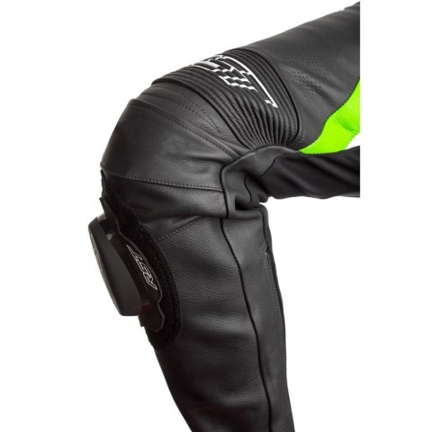 SPODNIE SKÓRZANE RST TRACTECH EVO 4 CE BLACK/GREEN