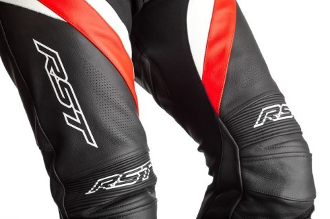 SPODNIE SKÓRZANE RST TRACTECH EVO 4 CE BLACK/RED