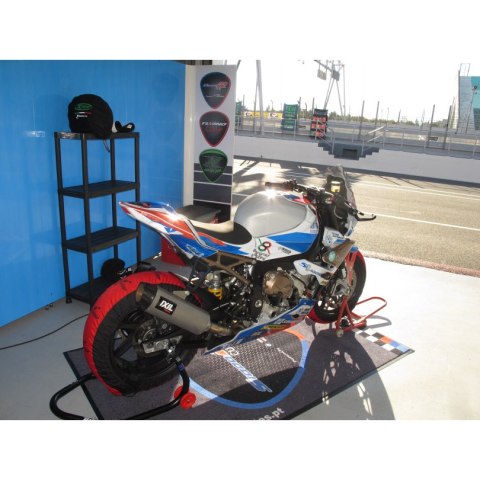 Tłumik IXIL BMW S 1000 RR 21-22 (2R99/R), typ VTI (waga 1500 Gr., długość 393 mm., materiał Titanium, kolor Bright resin) HEXOVA