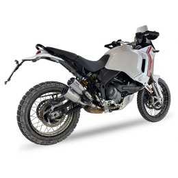 Tłumik IXIL DUCATI DESERT X 22-23 (1X), typ RC (waga 800 Gr. x2, długość 230 mm., materiał Inox AISI304, kolor Bright resin) SLI