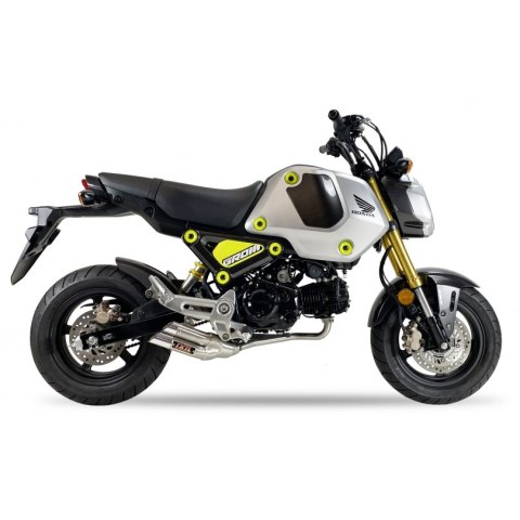 Tłumik IXIL HONDA MSX 125 - GROM 21-22 (JC92), typ L2X (waga 3000 Gr., długość 242 mm., materiał Inox AISI304, kolor Anodized al