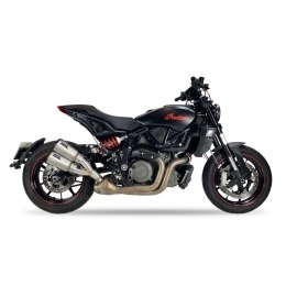 Tłumik IXIL INDIAN FTR 1200 - S - RALLY 22-23, typ RC (waga 800 Gr. x2, długość 230 mm., materiał Inox AISI304, kolor Bright res