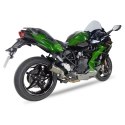 Tłumik IXIL KAWASAKI H2 SX - SX SE 22-23 (ZXT02P), typ RC (waga 800 Gr., długość 230 mm., materiał Inox AISI304, kolor Bright re