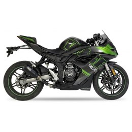 Tłumik IXIL VOGE 250 RR, typ RB (waga 900 Gr., długość 230 mm., materiał Inox AISI304, kolor Black painted) SLIP ON