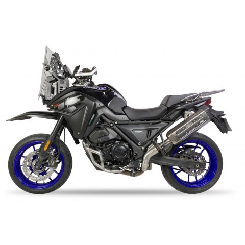 Tłumik IXIL VOGE 650 DS / DSX (R810C), typ MXT (waga 4920 Gr., długość 540 mm., materiał Inox AISI304, kolor Black painted) SLIP