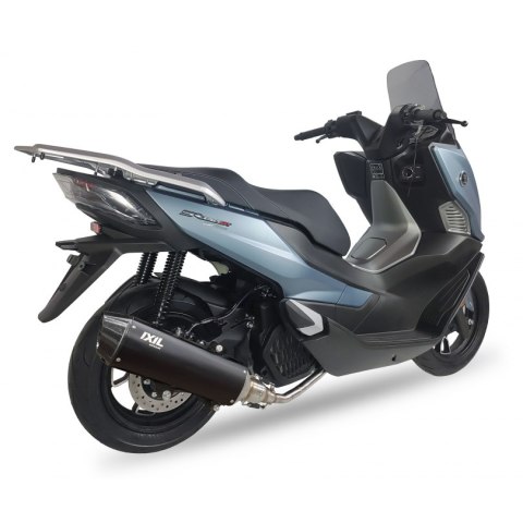 Tłumik IXIL VOGE SR 125 GT, typ V4B (waga , długość , materiał , kolor ) HEXOVAL XTREM BLACK