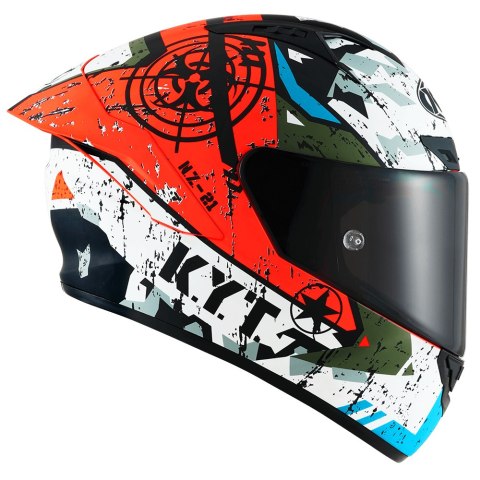 Kask KYT NZ-RACE BLAZING czerwony