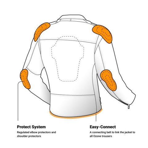 KURTKA SKÓRZANA OZONE RAMONES BLACK