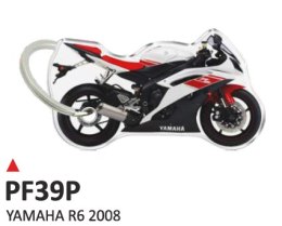 Dwustronny brelok na klucze Yamaha R6 2008