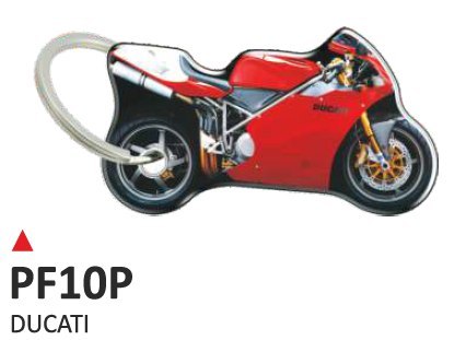 Dwustronny brelok na klucze ducati