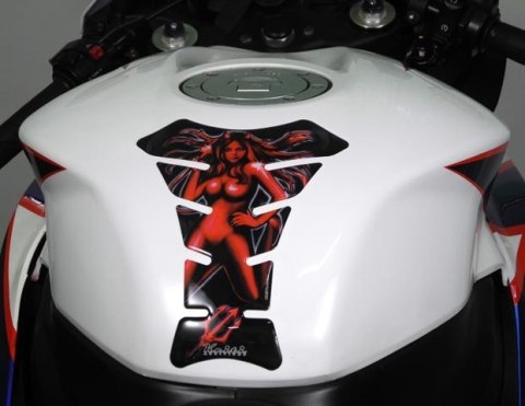 TANKPAD KEITI DEVIL BLACK/RED