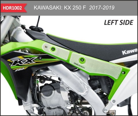 Gripy na bak KAWASAKI clear