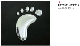 Naklejka eco3D soft touch baby foot
