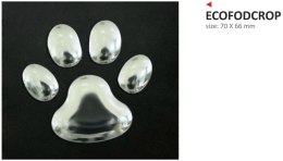 Naklejka eco3D soft touch footprint