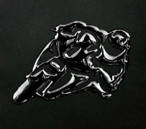 Naklejka eco3D soft touch moto czarne