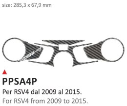 Naklejka na półkę Aprilia RSV4 09-16