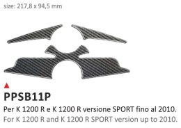 Naklejka na półkę BMW K1200R/K1200R Sport do '10