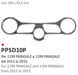 Naklejka na półkę Ducati 1199/1299 Panigale 12/16