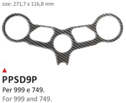 Naklejka na półkę Ducati 999/749