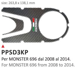 Naklejka na półkę Ducati Monster 696 '08/14