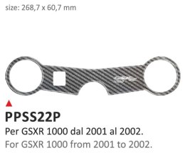 Naklejka na półkę GSXR 1000 01/02