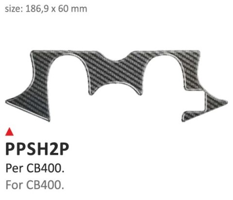 Naklejka na półkę Honda CB400