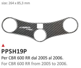 Naklejka na półkę Honda CBR 600RR 05/06