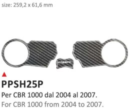Naklejka na półkę Honda CBR1000 04/07