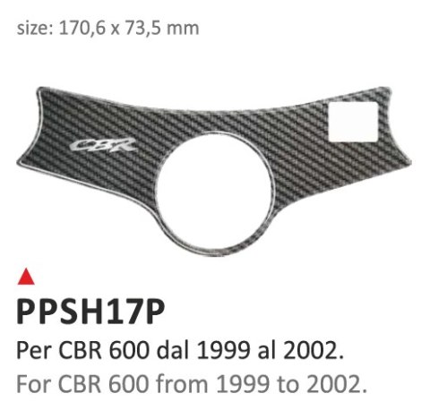 Naklejka na półkę Honda CBR600 99/02