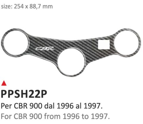 Naklejka na półkę Honda CBR900 96/97