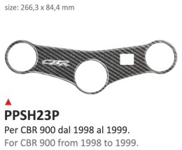 Naklejka na półkę Honda CBR900 98/99