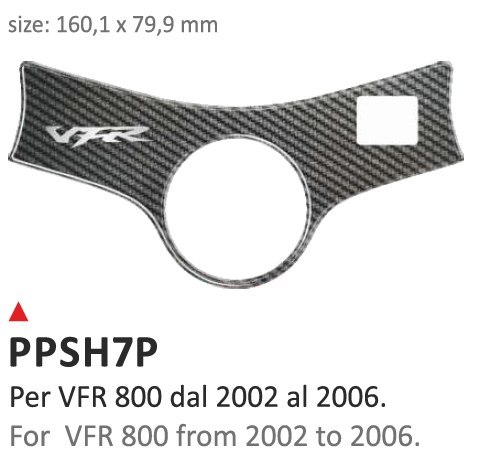 Naklejka na półkę Honda VFR 800 02/06