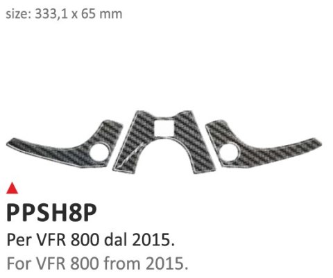 Naklejka na półkę Honda VFR 800 15/16