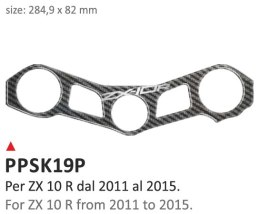 Naklejka na półkę Kawasaki ZX10R 11/15