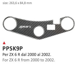 Naklejka na półkę Kawasaki ZX6R 00/02