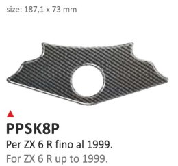 Naklejka na półkę Kawasaki ZX6R 1999