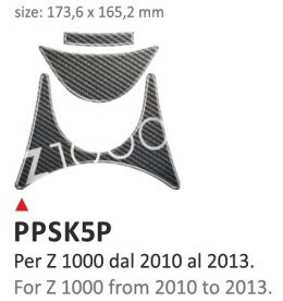 Naklejka na półkę Kawasaki Z1000 10/13