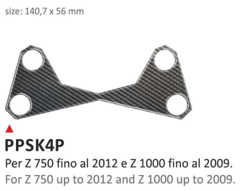 Naklejka na półkę Kawasaki Z1000 do '09