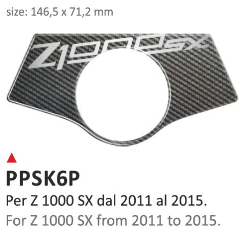 Naklejka na półkę Kawasaki Z1000SX 11/16