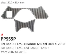 Naklejka na półkę Suzuki Bandit 650-1250 07/10