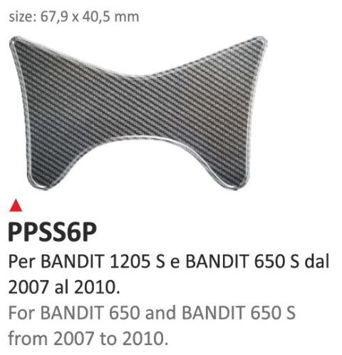 Naklejka na półkę Suzuki Bandit 650S-1250S 07/10