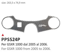 Naklejka na półkę Suzuki GSXR 1000 05/06