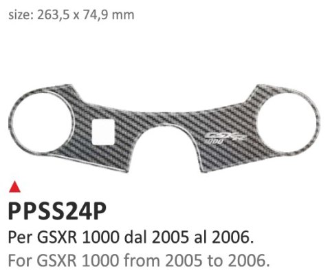 Naklejka na półkę Suzuki GSXR 1000 05/06