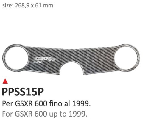 Naklejka na półkę Suzuki GSXR 600 do '99