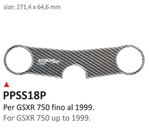 Naklejka na półkę Suzuki GSXR 750 do 99