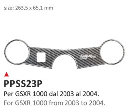 Naklejka na półkę Suzuki GSXR1000 03/04