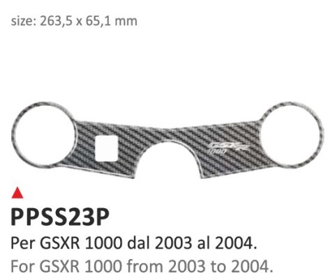 Naklejka na półkę Suzuki GSXR1000 03/04