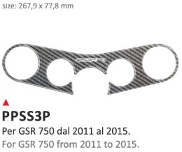 Naklejka na półkę Suzuki GSR750 11/16